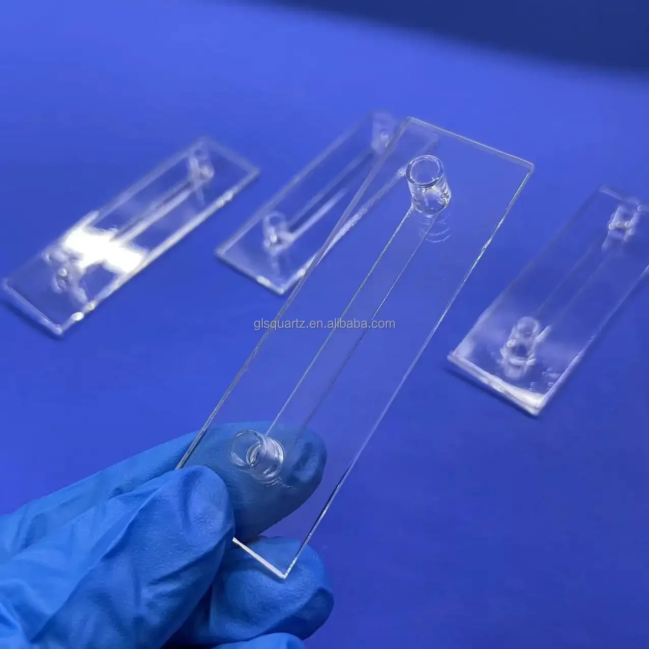 Customized 99.99% Silica Labware UV Transmission Optical Use Specialty Glass Products Quartz Flow Cell