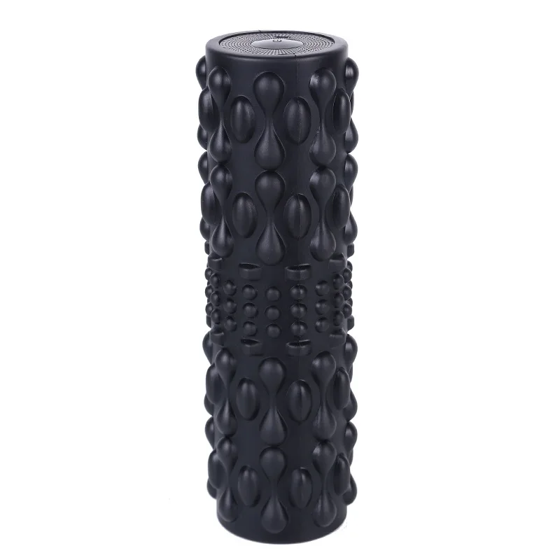 Silicone Rechargeable 4 Speed Yoga Fitness Ball Body Massage Electrical Vibration massager Foam Roller
