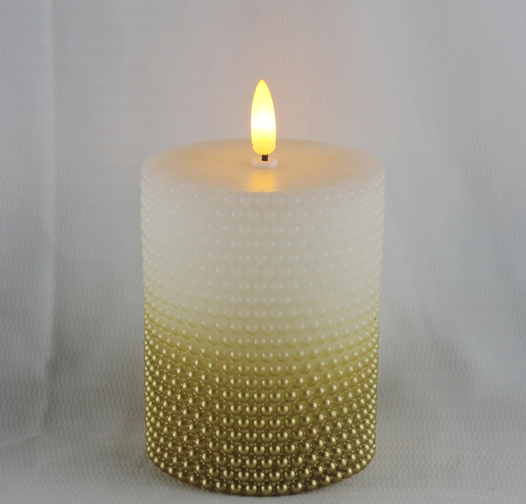Wholesale LED  candles decorating real wax flameless candle eternal light candles