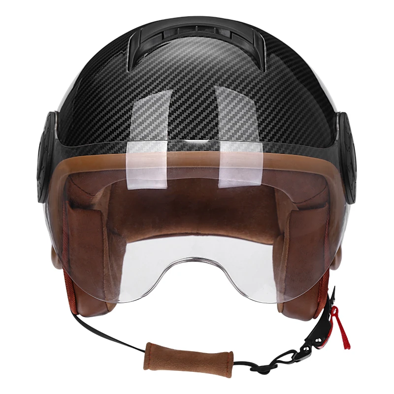 RNG/750 High Quality Classic Retro German Motorrad Helm Cool Half Face Casque For Men Electric Bike Vintage Helmet