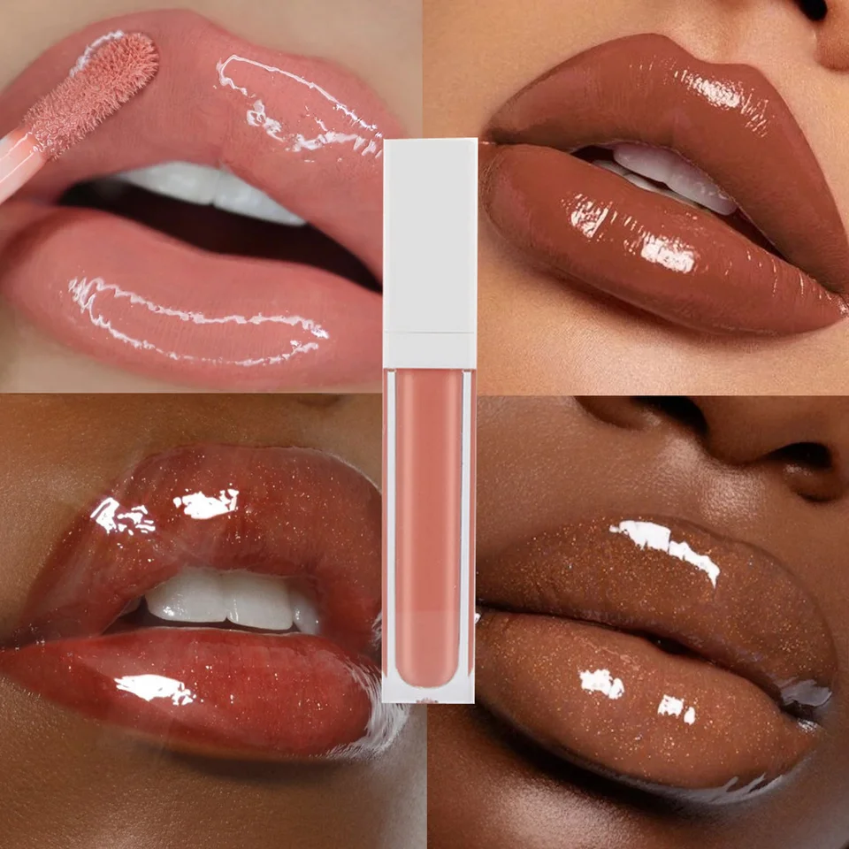Best Quality 20 Color Lip Gloss Private Label Create Your Own Brand Clear Lipgloss Vendor Waterproof