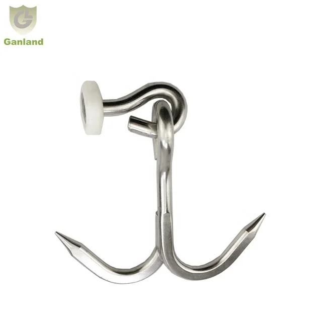 GL-18312 Stainless Steel Freezer Van Truck Double Meat Hook