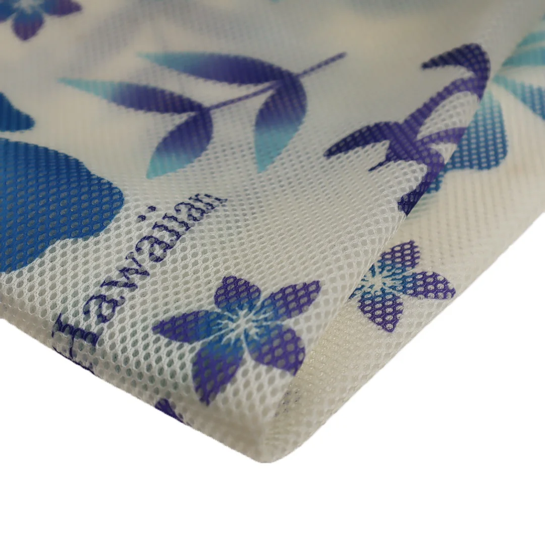 Custom made knitted spacer fabric printed 3d air spacer sandwich mesh fabrics