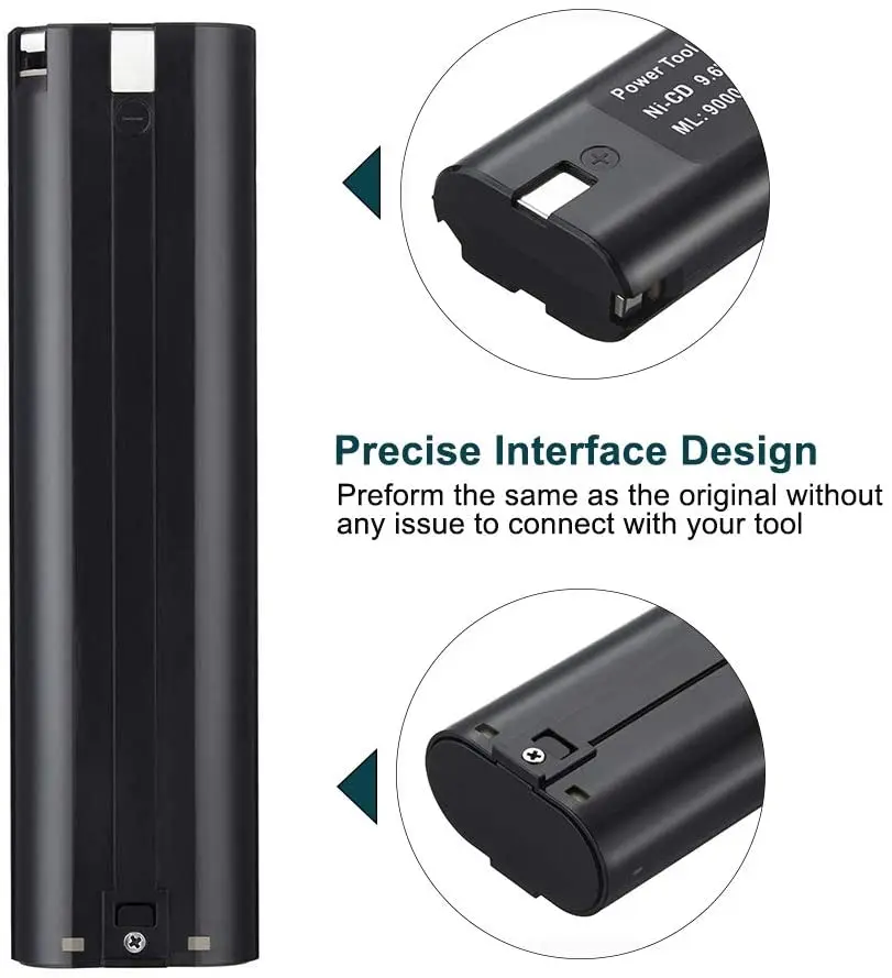 ML9000 9.6V 1.3~3.6Ah Rechargeable Ni-MH/NI-CD battery For Makita nickel 9000 9001 9002 9033 9600 193890-9 192696-2 632007-4