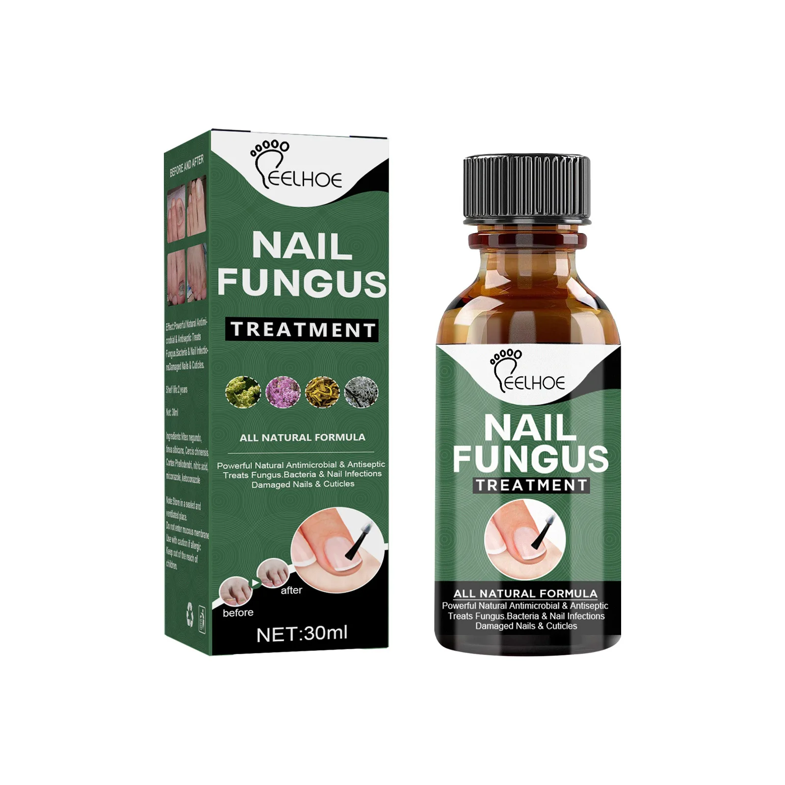 2022 Nails Foot Toe Fungal Gel Removal Anti Infection Paronychia Onychomycosis Repair Fungus Nail Treatment Oil
