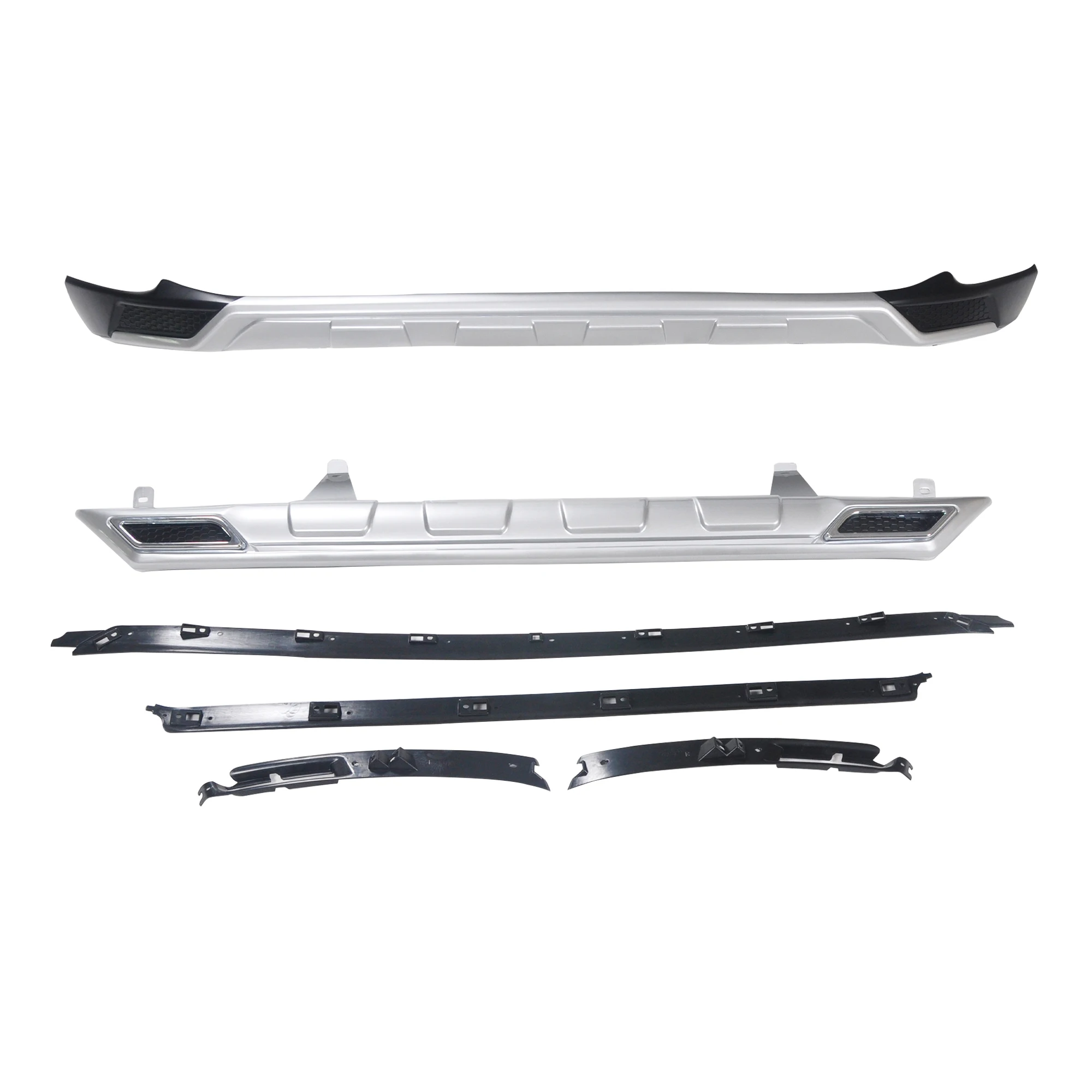 Factory Stainless steel front and rear Skid plate for Toyota Highlander kluger Bumper Plate 2018+