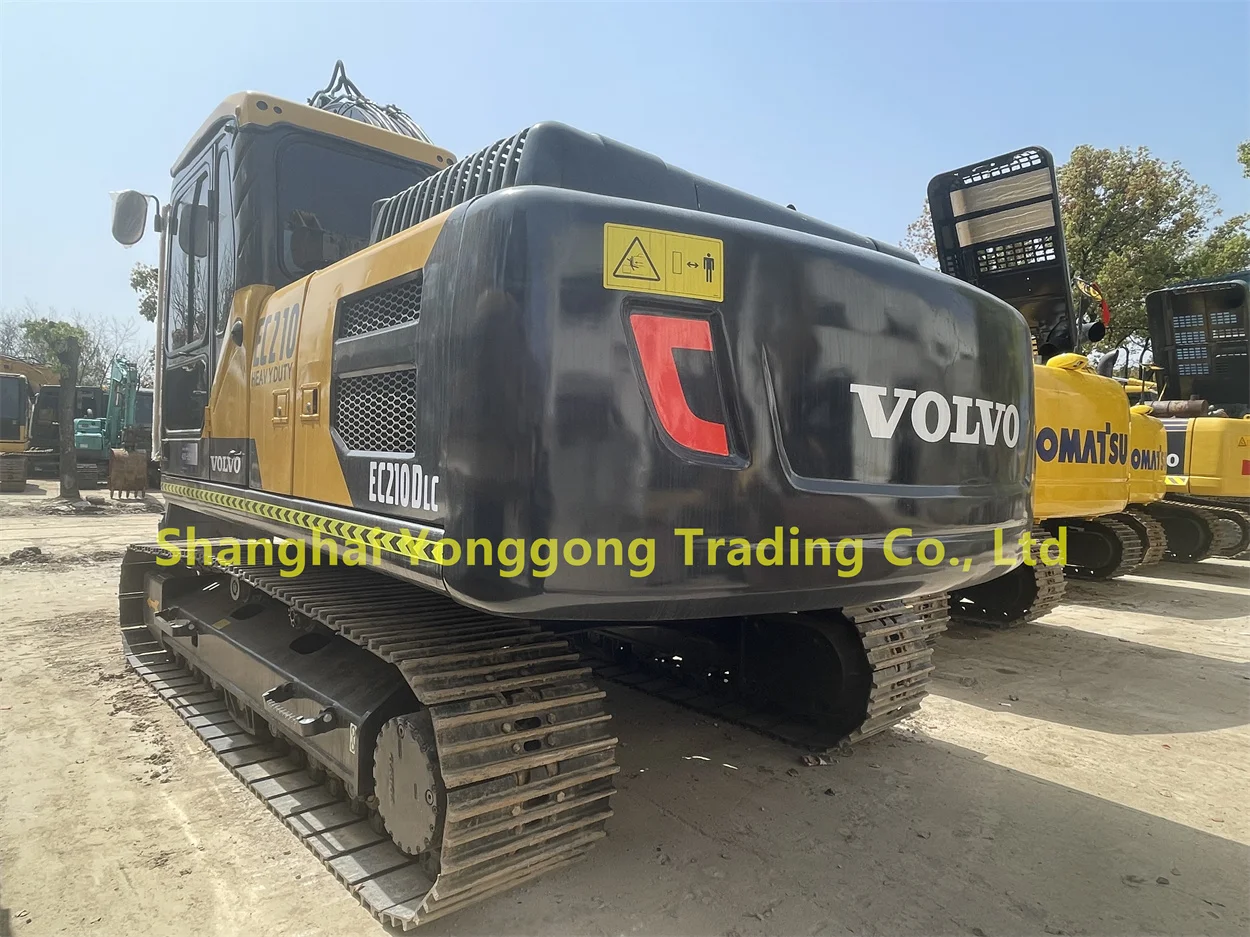 Used Original Crawler Excavator 220 Tons  Volvo 210 Crawler Excavators