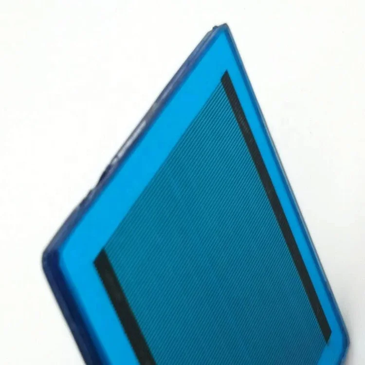 6.9mm Custom Color Transparent 10% 20% 30% 40% Custom Size  Bipv Cdte Solar Panels for Building Greenhouse