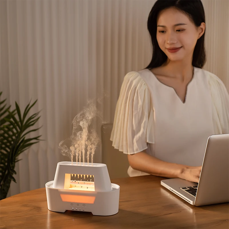 Household & Hotel Use Rain Drop Air Diffuser Humidifier 300ml Cool Mist Spray Ultrasonic Rain Water Drop Aroma Diffuser