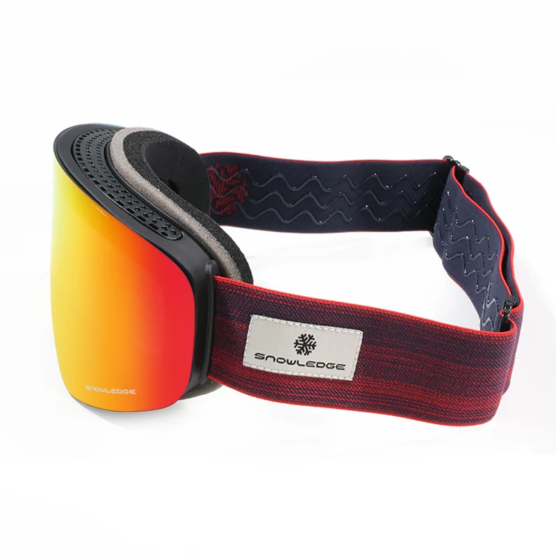 
HUBO sports best ski goggles brand magnetic snow goggles wholesale ski glasses double anti fog uv400 protection 