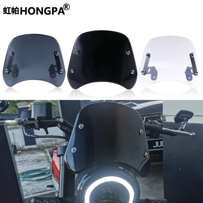  Ветровой дефлектор лобового стекла для мотоцикла из АБС Benelli Leoncino
