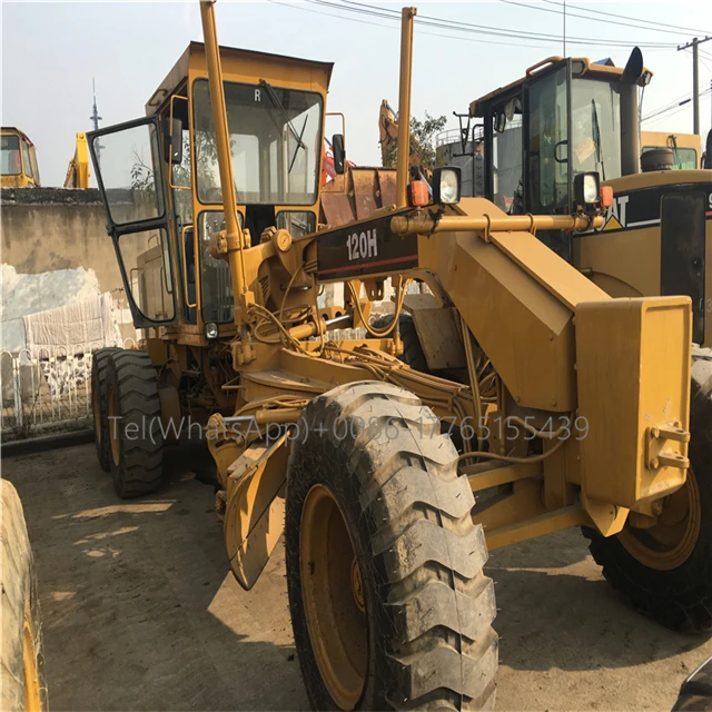 Used Motor Graders 120H 14G/12G 120G 140G 120H Motor Grader,Used Caterpillar CAT 120H Grader