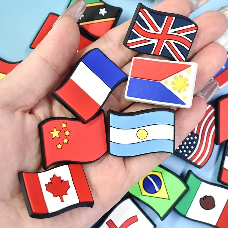 Оптовая продажа ПВХ Резиновый патч Персонализированная этикетка флаг настраиваемый