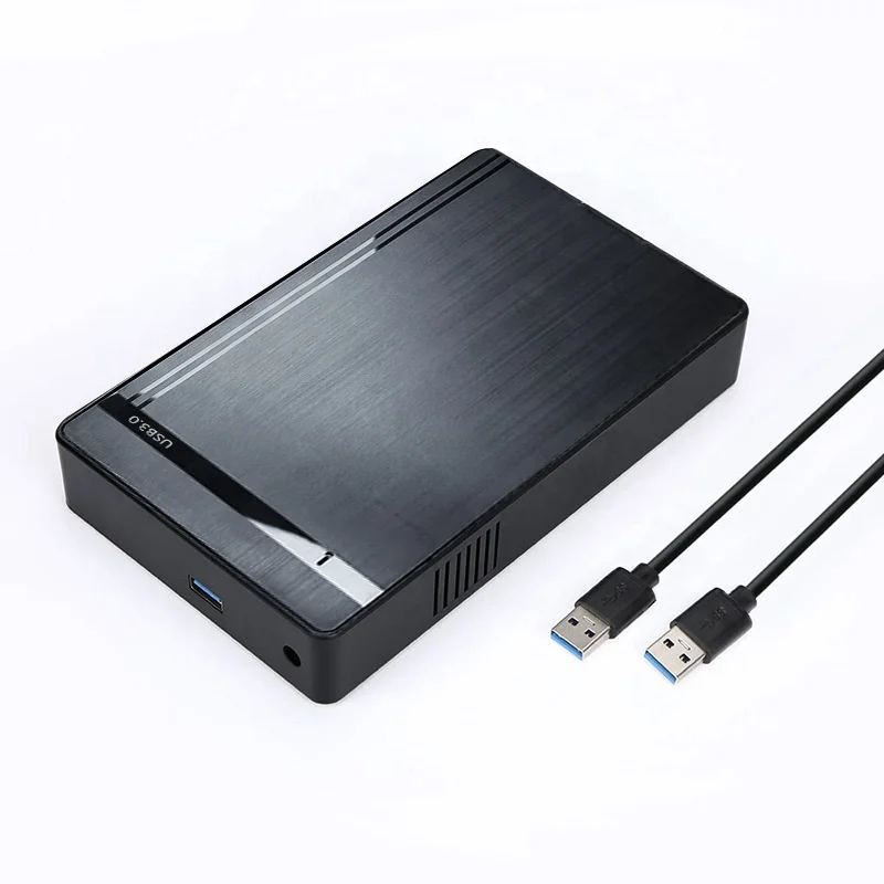 High Speed HDD Case USB 3.0 3.5inch SATA HDD Enclosure Tool Free Installation External Hard Disk Drive Case