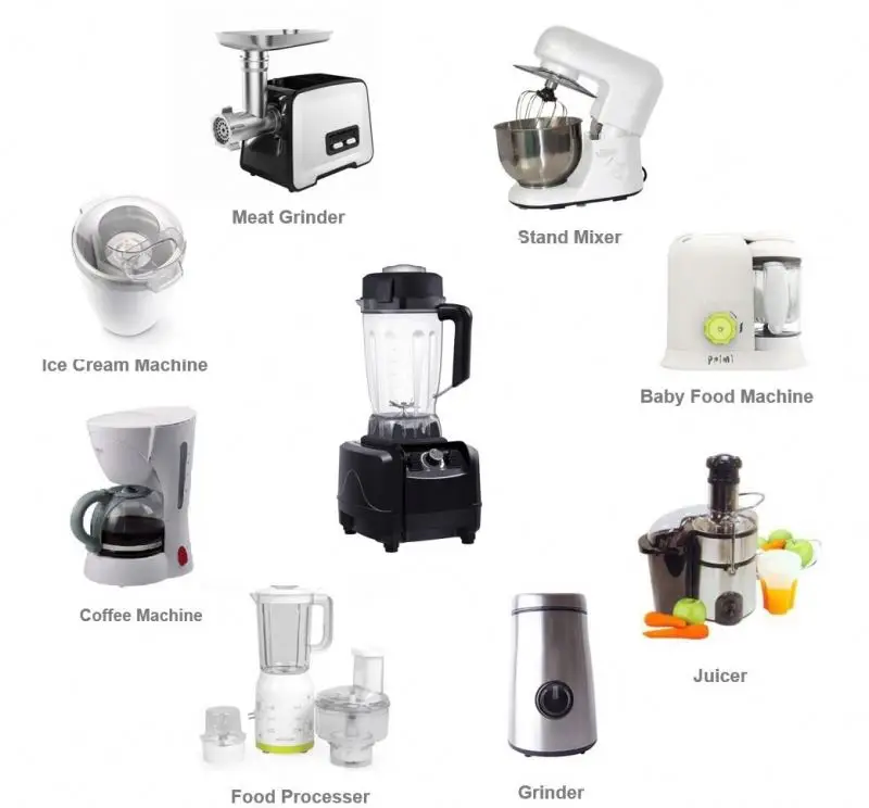 2000w 2L Blender and Mixer Juicer Blender Electric Smoothie Blender, Commercial Blender 1.75, 2 110220 1450 2000 80db 230
