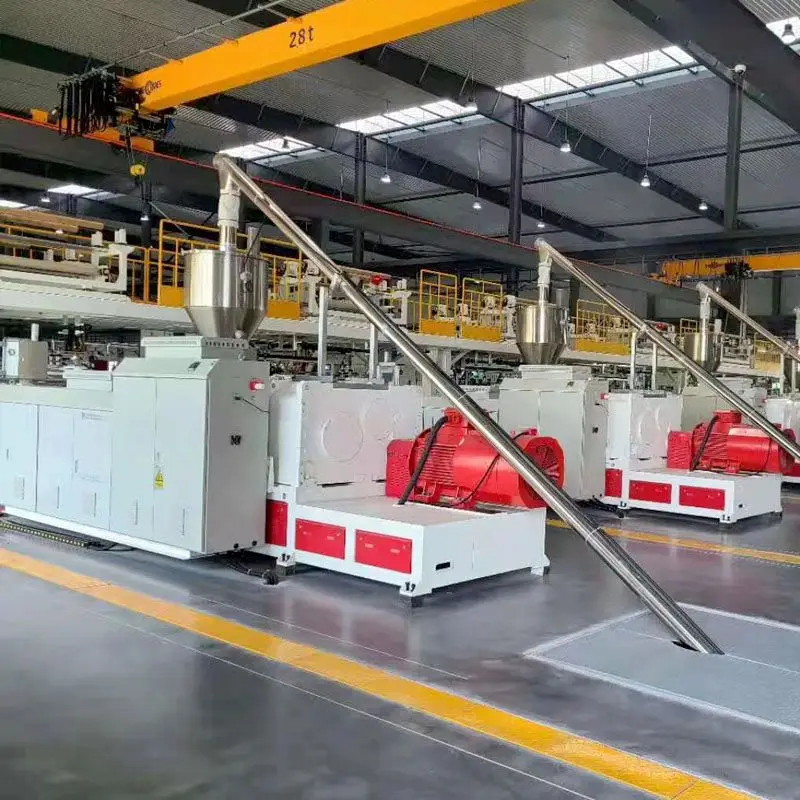 BENK SPC Stone plastic composite floor production extrusion line spc extruder