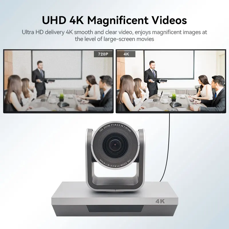 Oneking 4K 10X USB HD MI SDI live stream camera ndi ptz видеокамера для прямой трансляции
