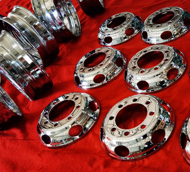 New 18inch chrome wheels factory direct sales chrome wheels for trucks high quality chrome 6 hole wheel