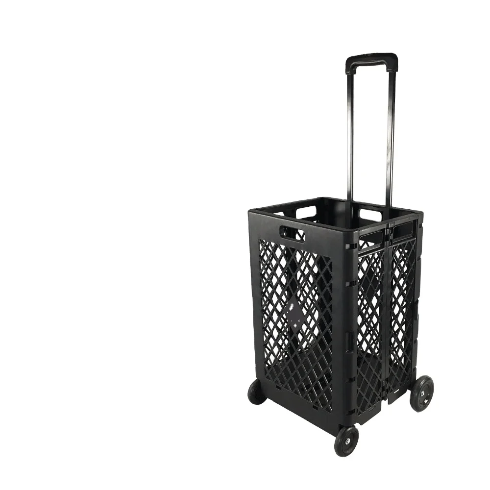 High-quality shopping trolly foldaway luggage carts