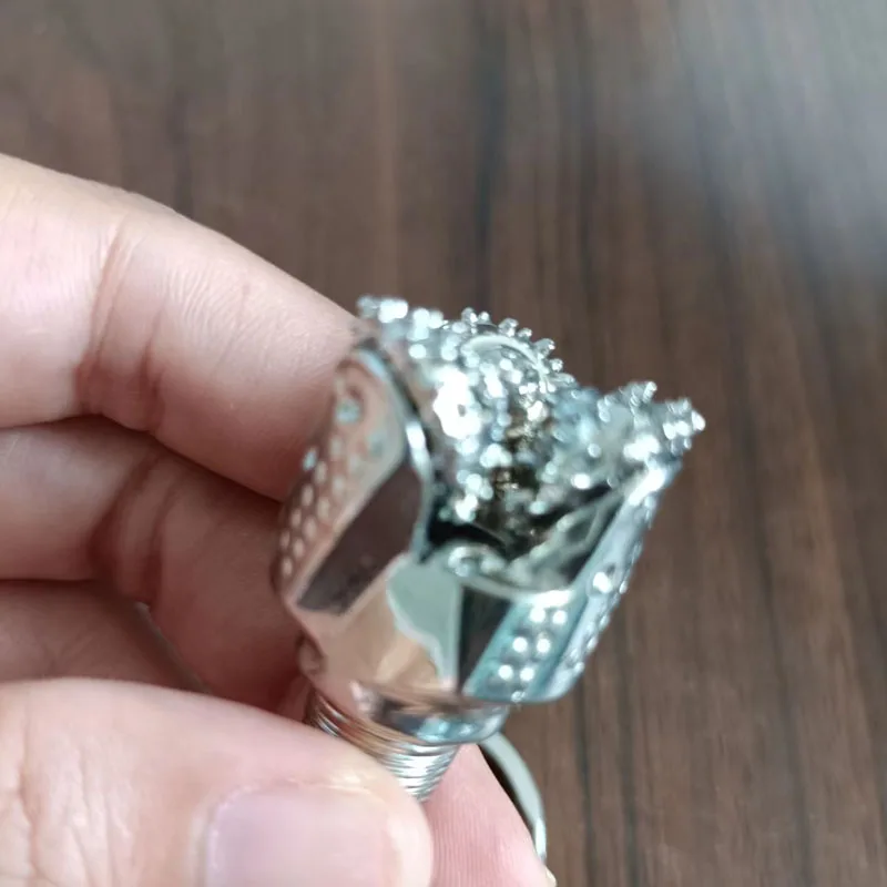 promotional metal tricone bit model Key Ring Key Chain Keychain