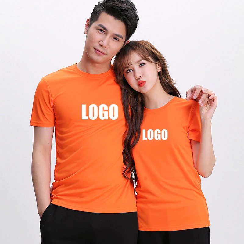 2022 New wholesale Polyester T-shirt Oem Accept Custom Logo Summer T Shirt 100% polyester custom 100% Polyester Shirts