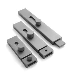 stainless steel ground lock zinc alloy spring gate tower safety square flush fire-proof door latch bolt