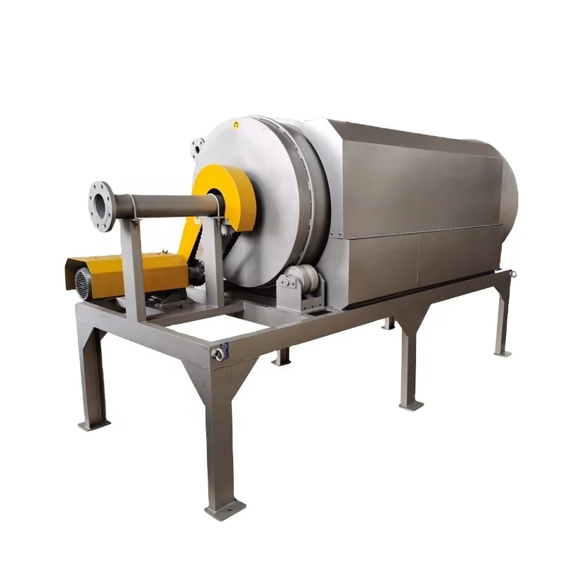 High Decontainmination Efficiency Sewage Pretreatment Filter Internal Water Intake Rotary Drum Bar Screen