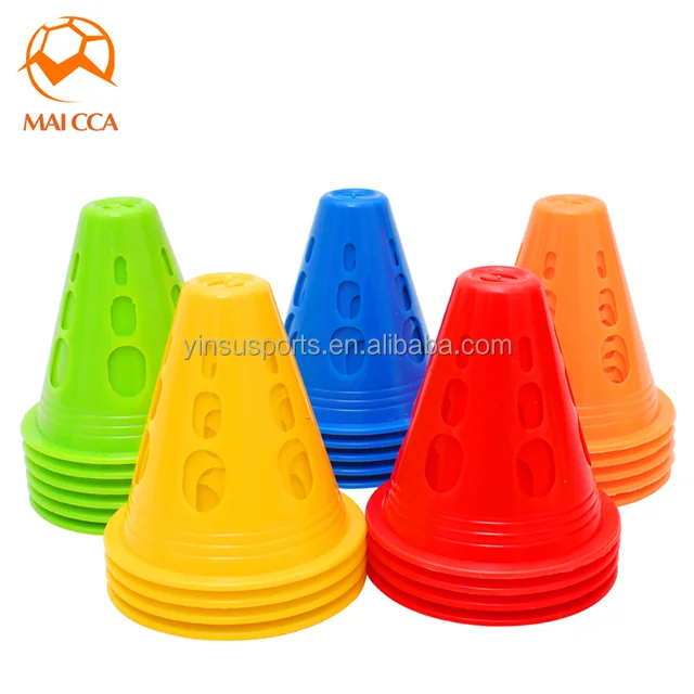 8CM high Football Rugby Mini Cones Speed Agility Soccer Training Cones Football Cones