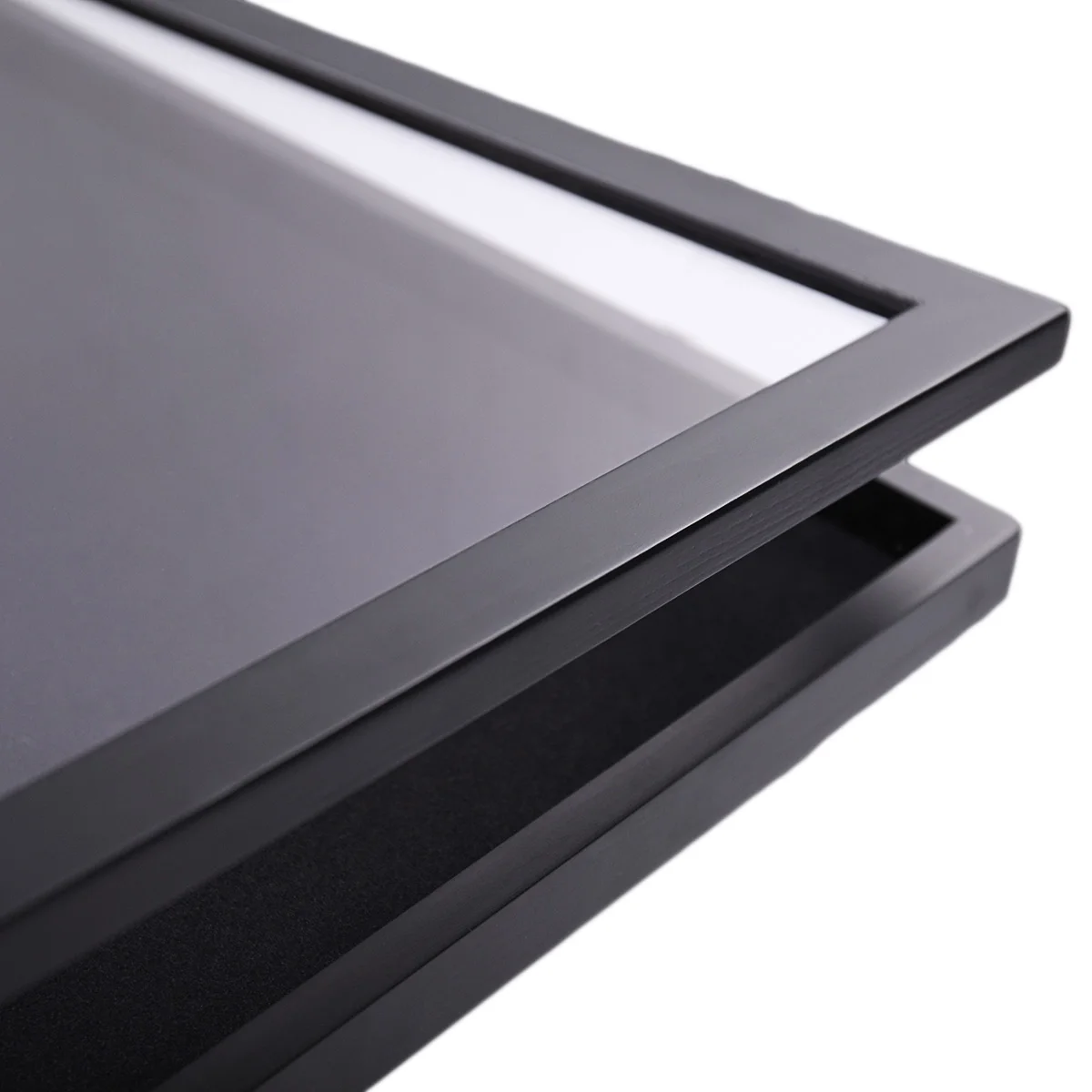 US Warehouse jersey frame display case for Baseball and Football Sports Shirts, Black