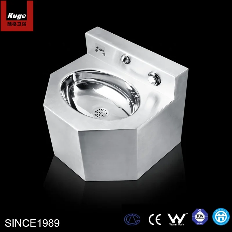 Prison Style Vandal-proof Wash Basin American Style Stainless Steel Hand Wash Basin Sink