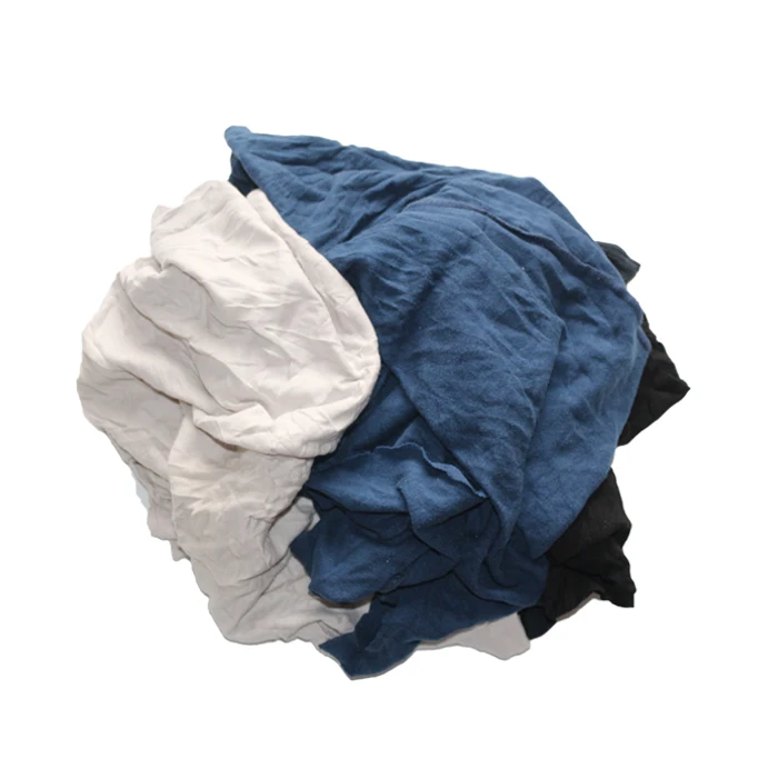 100 Cotton 10Kg 25Kg Paca De Trapo Industrial Multicolor 20Kg Wipe Cotton Rag For Mechanical Workshops & Machinery