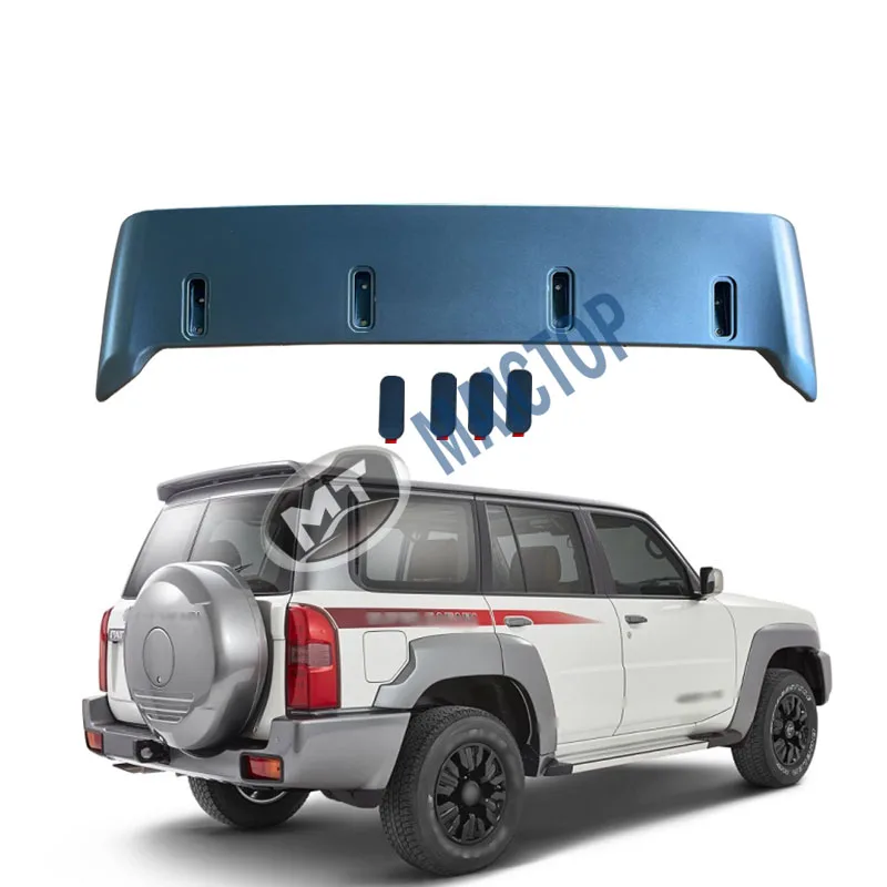 Maictop Car Accessories Rear Wing Roof Spoiler For Patrol Y61 GR GU4 1998 2005-