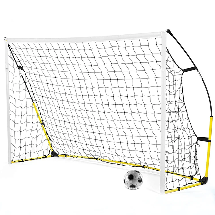 12x6ft quick set-up portable Football Goal folding Soccer Goal For Kids Practice