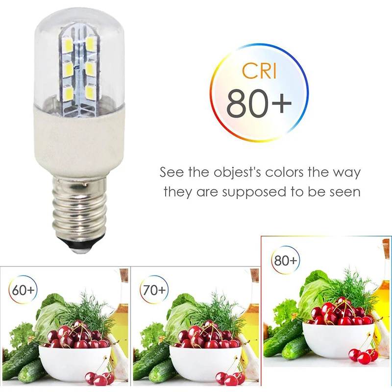 Night Light Bulbs LED Light Bulbs 10 Watt Equivalent E12 Base 6500K Daylight White Standard Light Bulbs