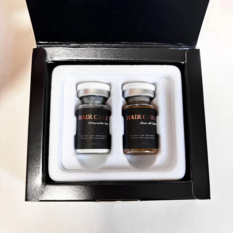 Regeneration hair growth freeze-dried powder stem cell factor hair repair anti-hair loss peptide solution natural scalp essence