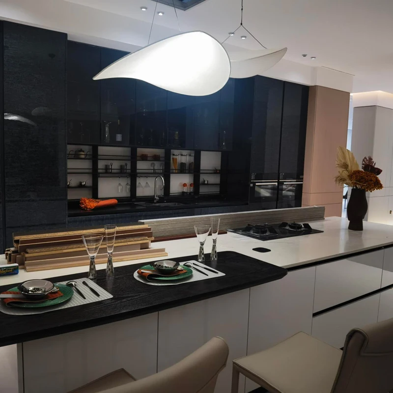 Multifunctional kitchen cabinet doors mdf for wholesales