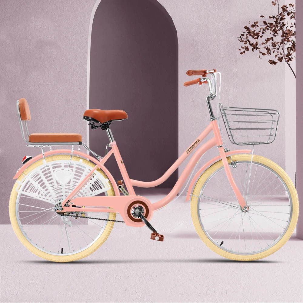 Fast delivery factory stock bicycle sharing system ladies bicycle with basket made in China city bike