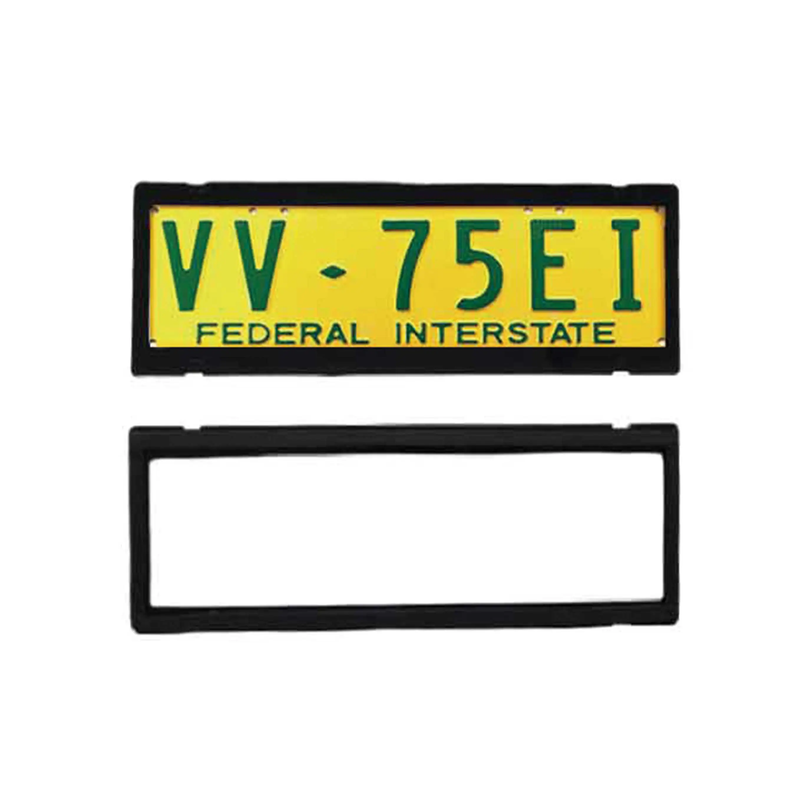 Fiji ABS car number plate frame