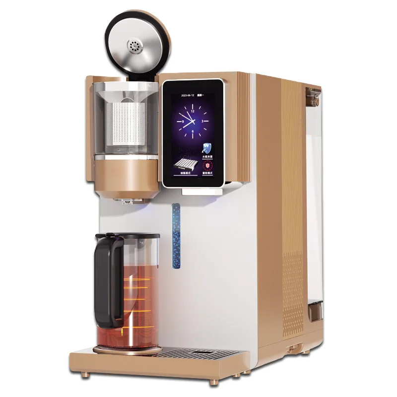 Office use 200G RO Direct Drinking Water Purifier Desktop Hot Cold Reverse Osmosis Water Filter hydrogen Rich Dispenser With UV