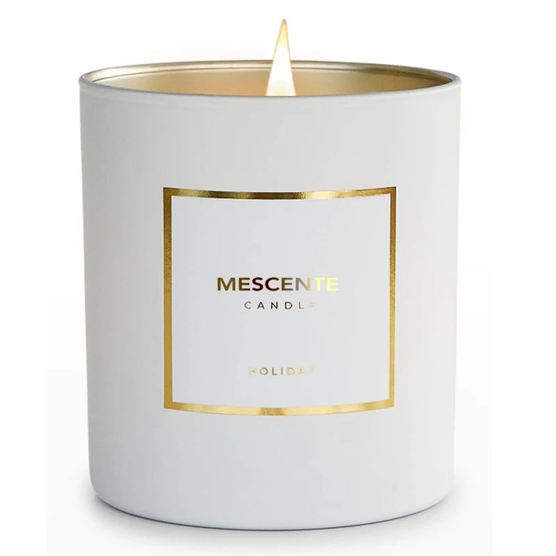 Mescente popular perfume best boy smells scented soy candles, jasmine candle on sale