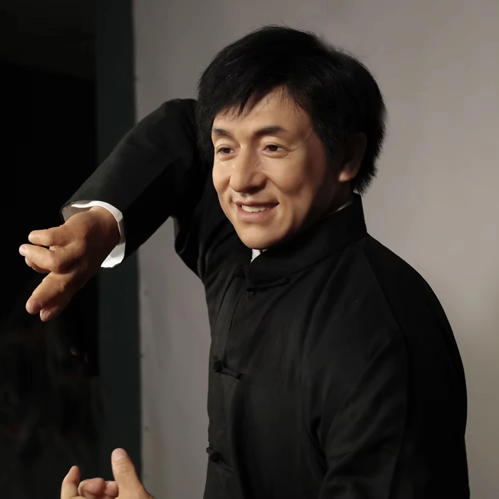 Famous Celebrity Chinese Actor Life Size Wax Figure For Sale