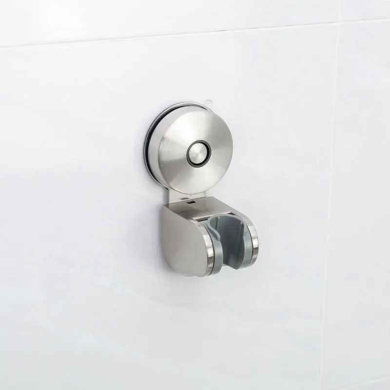 Bathroom Accessories Set Luxury Stainless Steel Suction Cup Hooks Shower Head Holder Towel Ring Hardware Kit