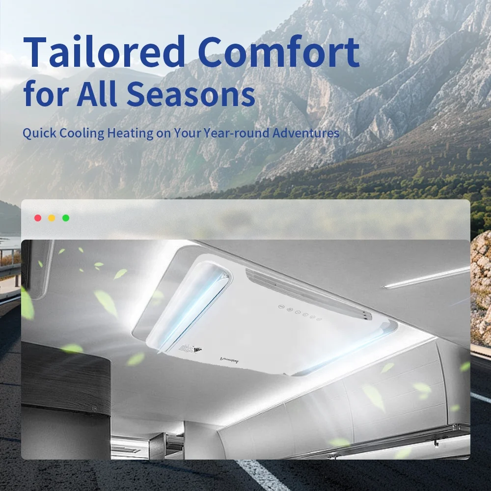 Good Price Wholesale RV off grid Air Conditioner Gree Rooftop Split Air Coolers R32 Fast Cooling & Heating