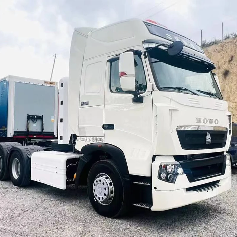 Лидер продаж б/у HOWO CNG T7 A7 шины 6x4 10 тягач