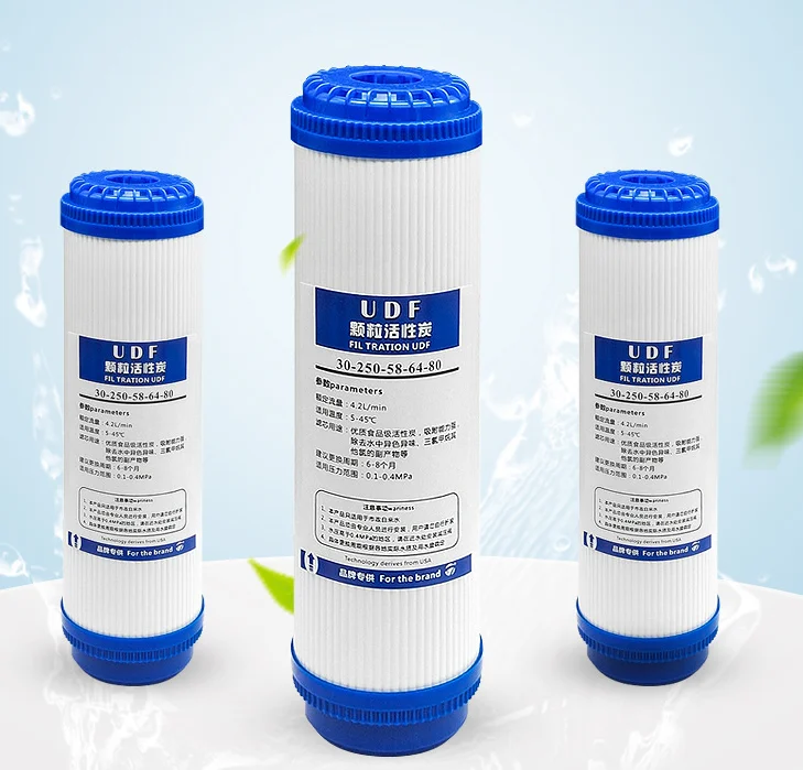 China manufacturer PP GAC CTO water filter cartridge PP UDF water filter cartridge CTO water filter cartridge