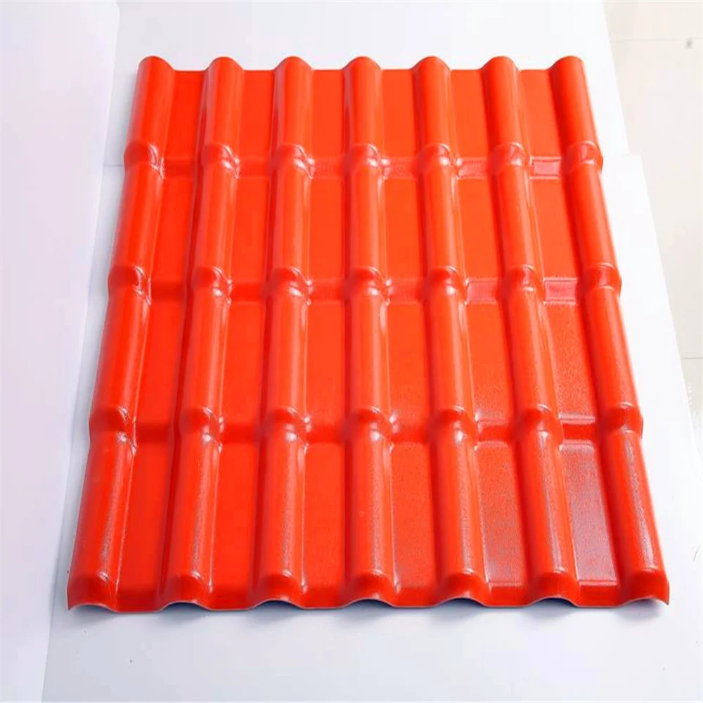 Metal replacement roof sheet upvc resin roof
