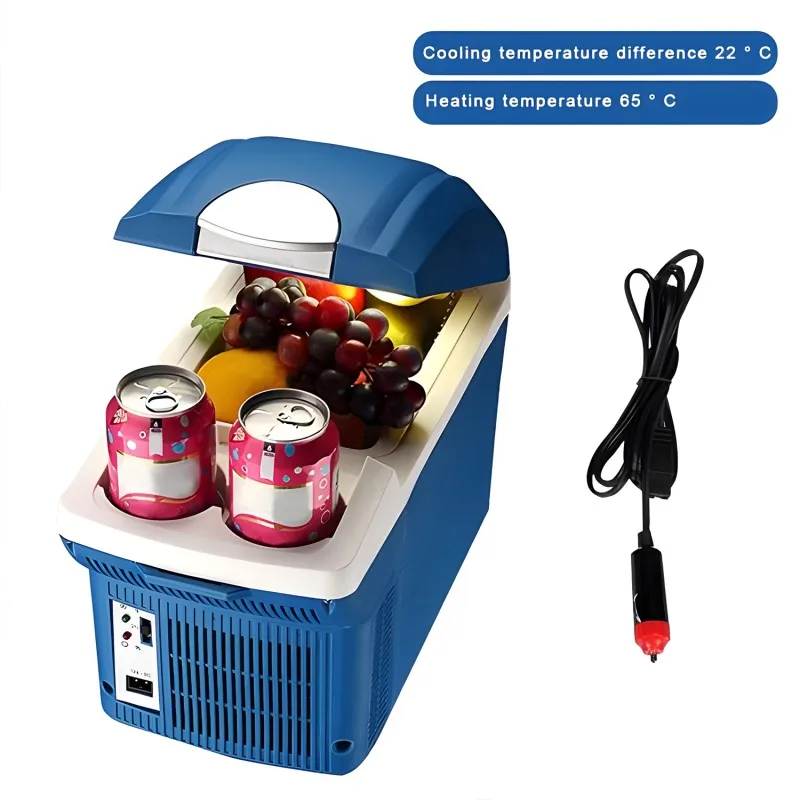 Hot Selling 7.5L Car Freezer Fridge D C 12V Portable Fridge for Truck SUV Car Mini Fridge Drink Cooler Box