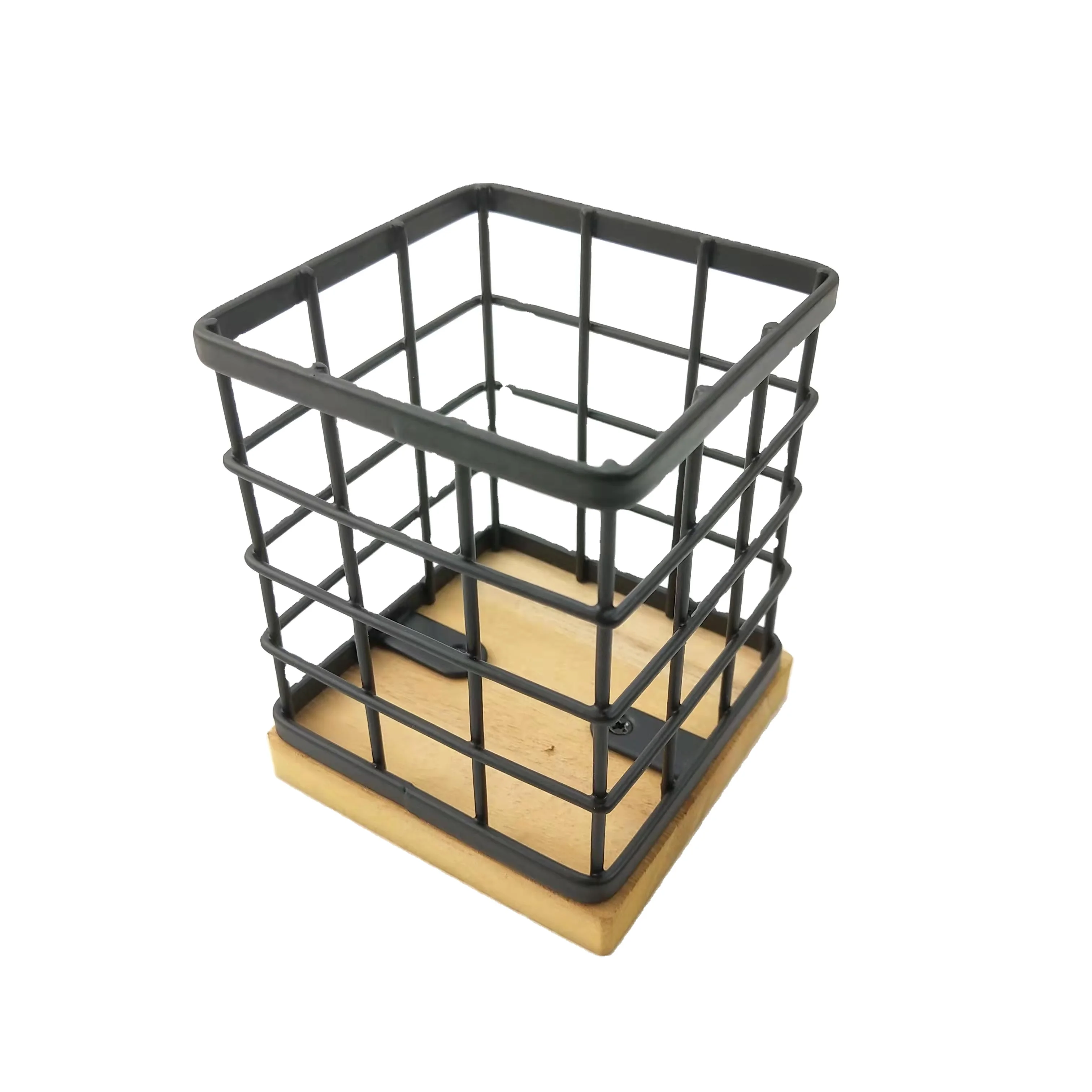 Art Supply Organizer Stationary Accessories Pen Holder for Desk Pencil Pen Stand Metal Desk Organizer Marker Pen Holder