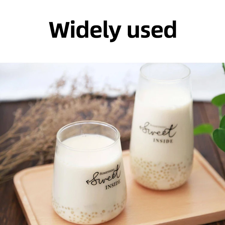 White chocolate sauce Bread filling for baked goods Garnish the sauce with cocoa butter substitute  food ingredients