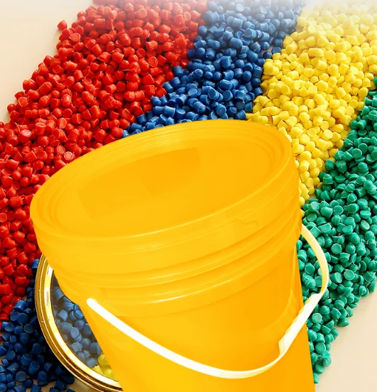 
Plastic bucket Factory hot sale wholesale IML color customized pp plastic bucket for ice cream container 1L with handle 